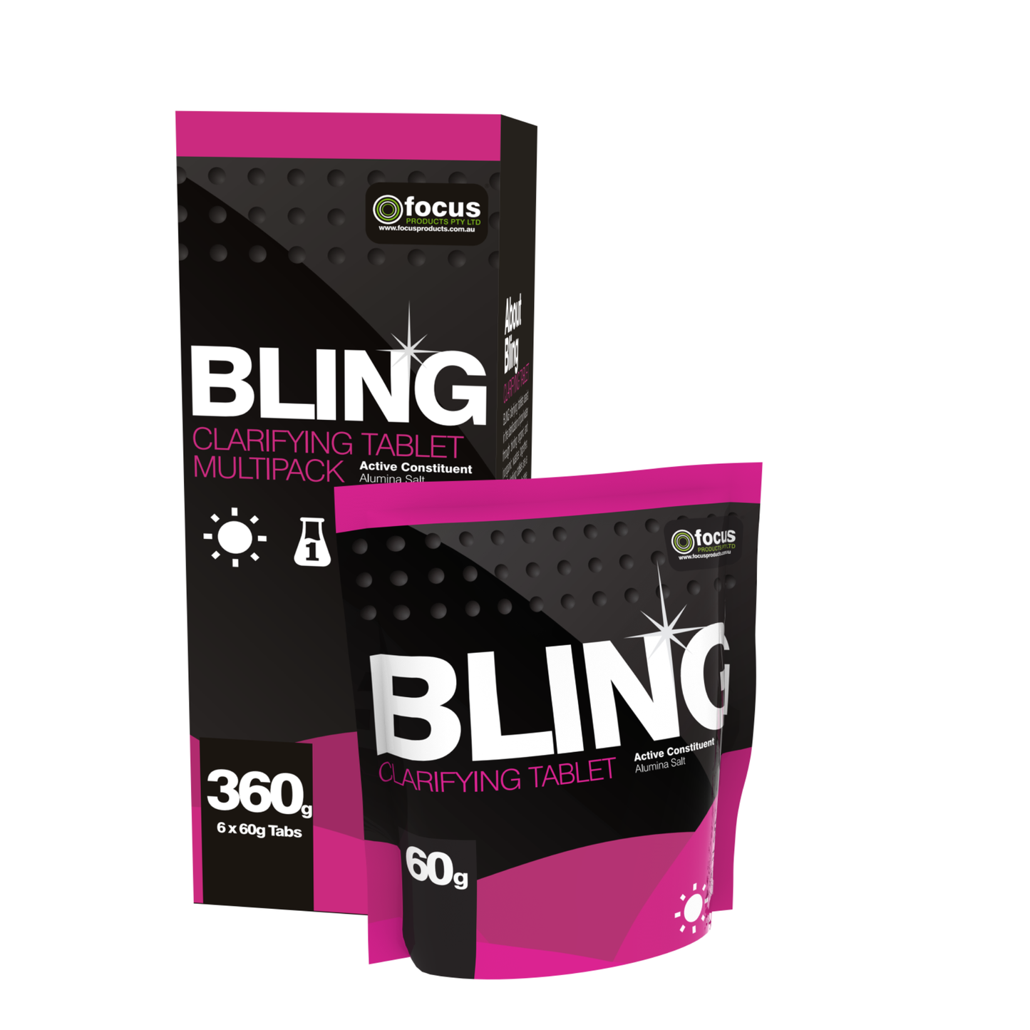 Focus Bling Clarifying Tablet Multipack 360g