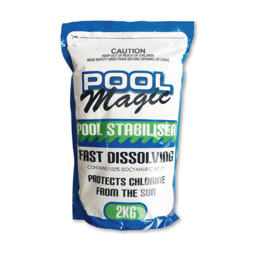 Pool Magic Slpasher Pool Magic Fast Dissolving Stabiliser 2kg – Pool Palace